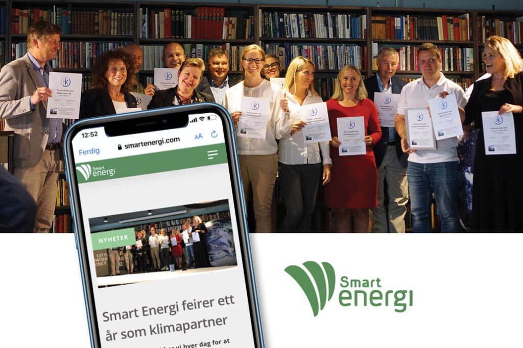 Smart Energi feirer ett år som Klimapartner